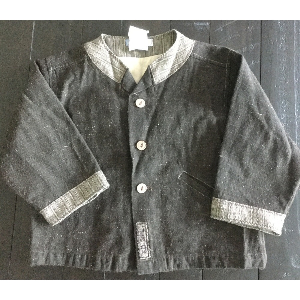 NWOT Jean Bourget Jacket Wool Boys 3T 3A 94 Boutique (T35) 0121